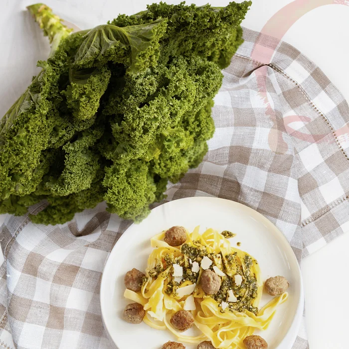 boerenkool tagliatelle