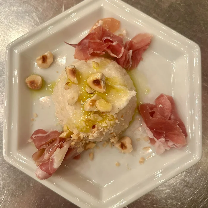 Bavarois van peer