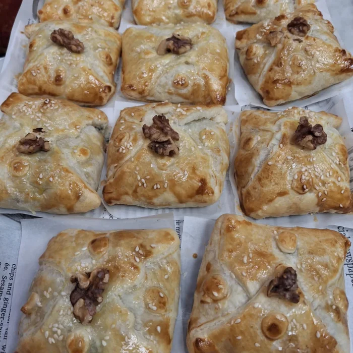 Feuilletés met peer