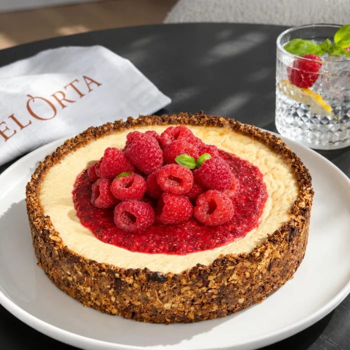 Frambozencheesecake