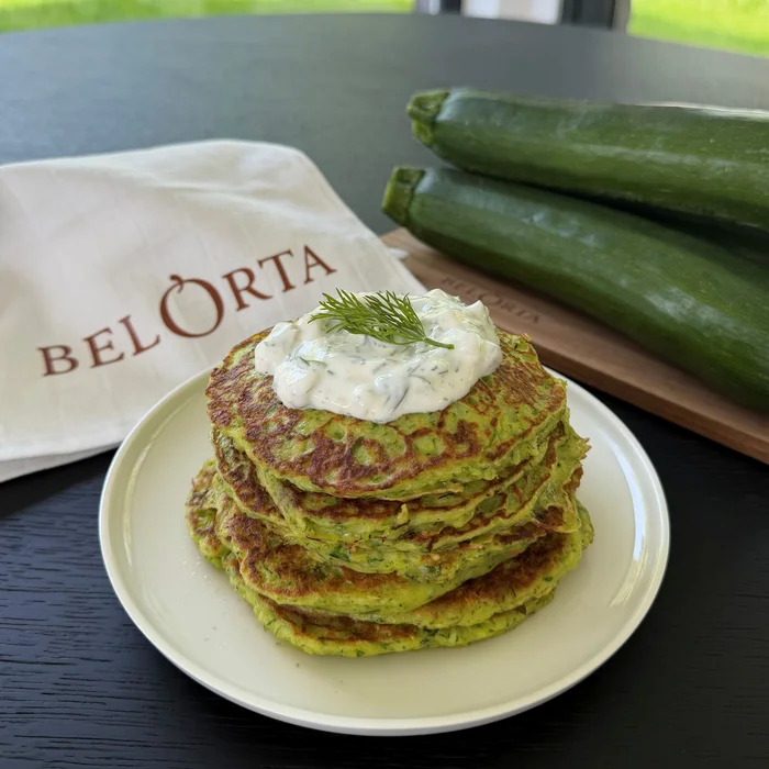 courgette peterselie pannenkoek
