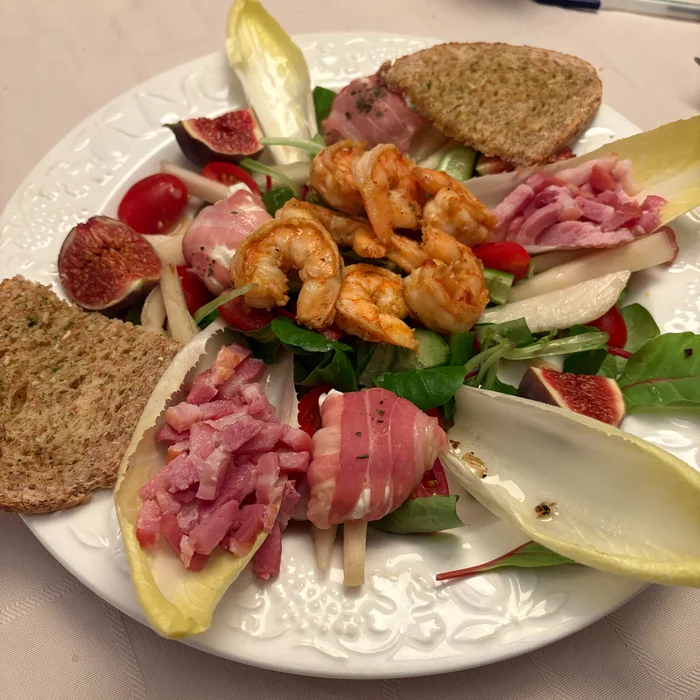 Lauwwarme salade