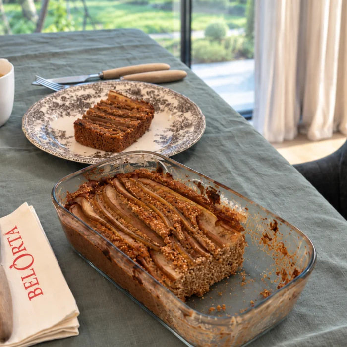 Peer baked oats