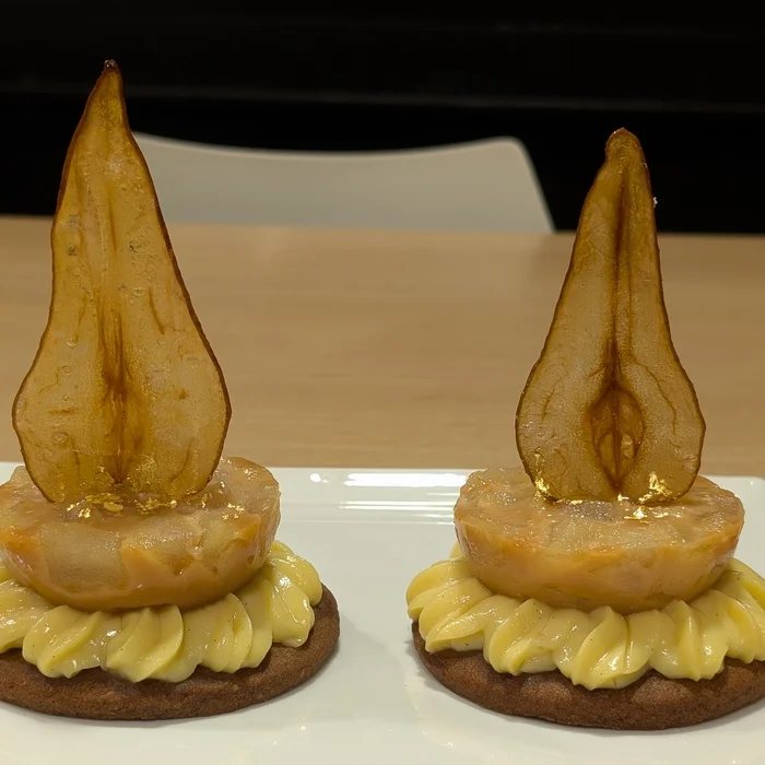 Peren-tartin taartjes