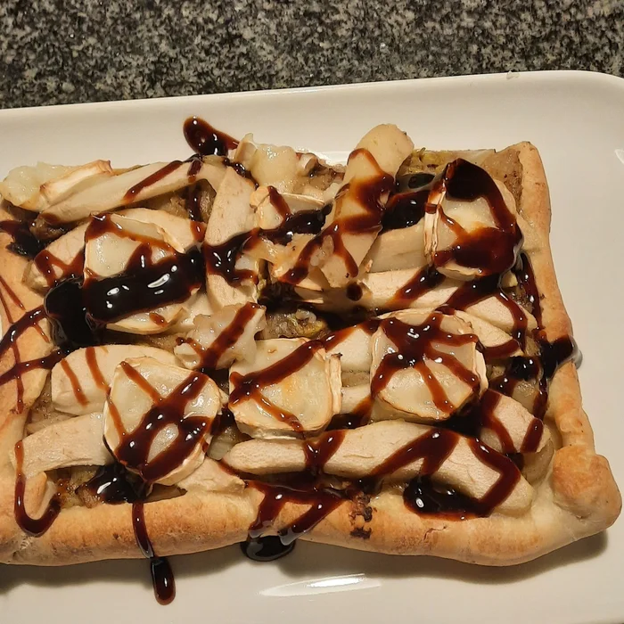 Pizza peer witloof