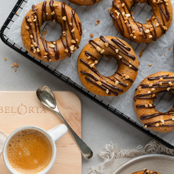 Zoete aardappel donut