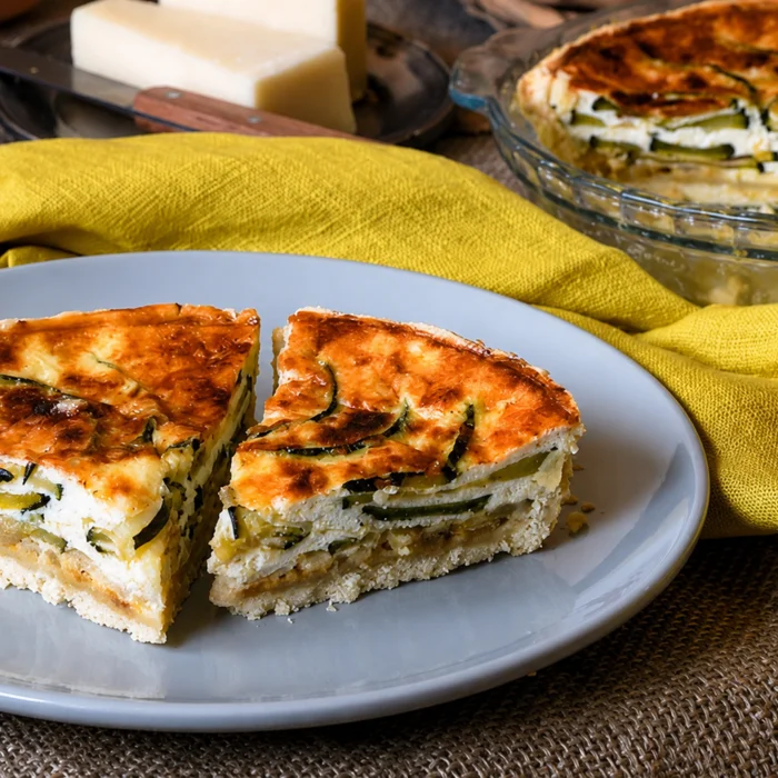 zucchiolo parmezaan quiche