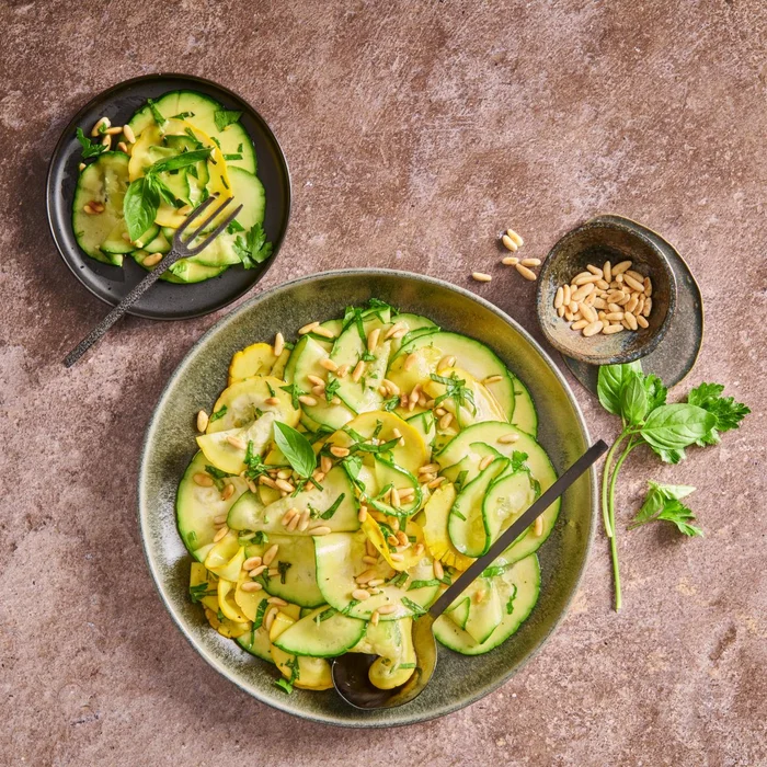Zucchiolo salade met walnoten