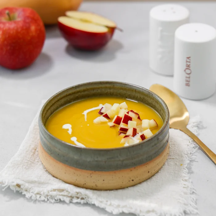 Butternutsoep met appel