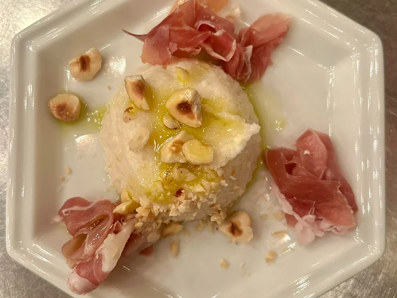 Bavarois van peer
