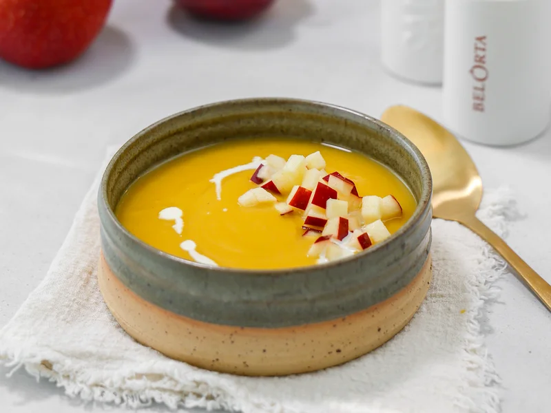 Butternutsoep met appel