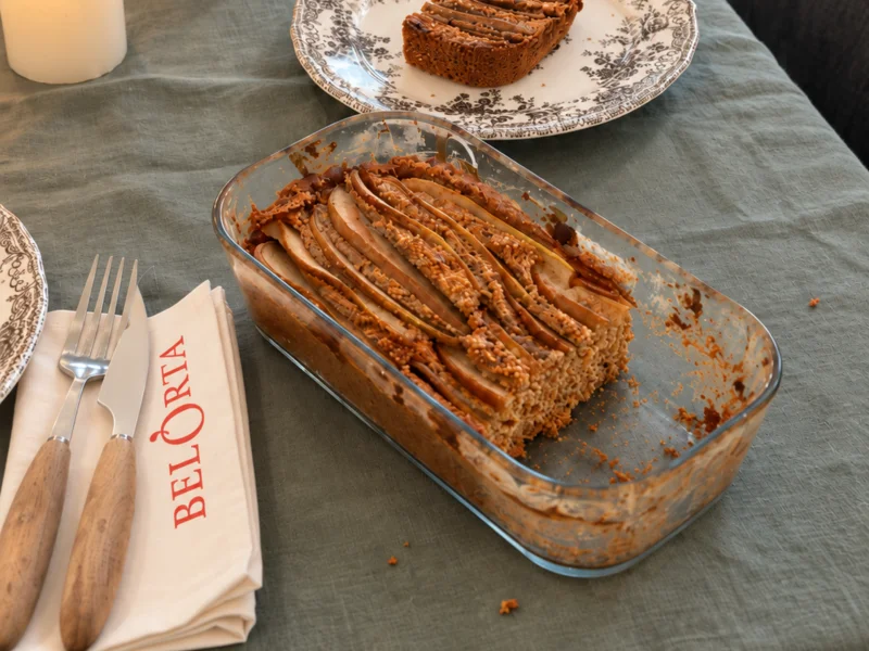 Peer baked oats