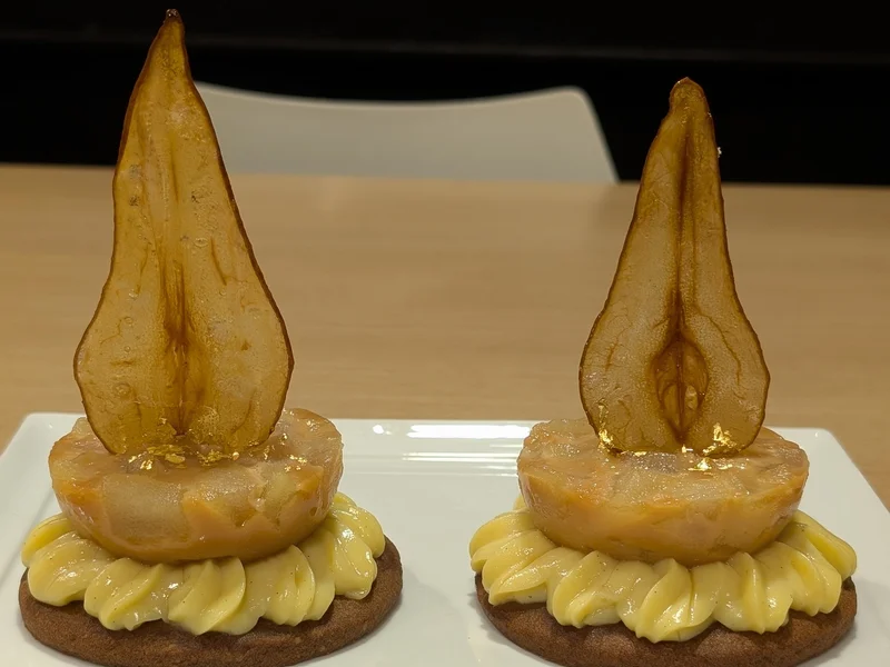Peren-tartin taartjes