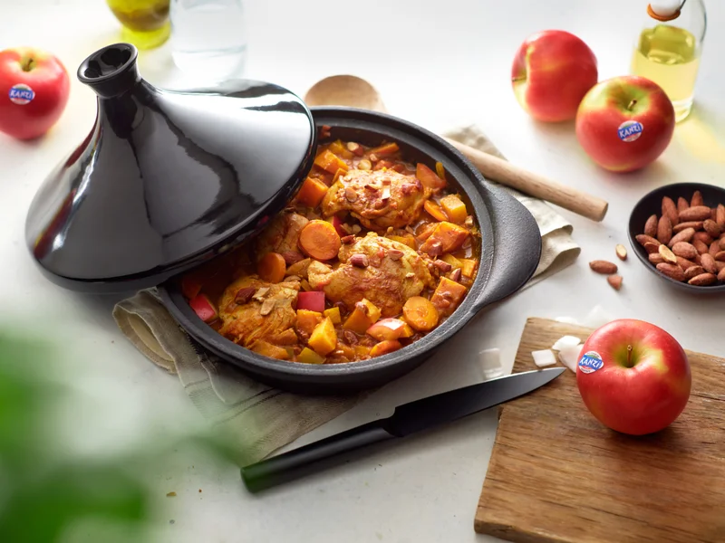 tagine met kip en kanzi