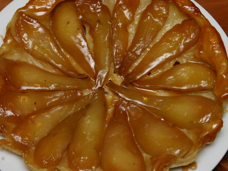 Tarte tatin peer