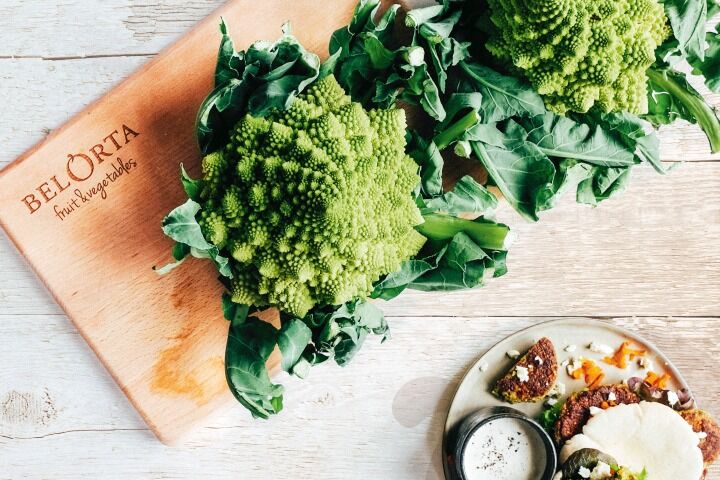 Boulettes de quinoa et de chou romanesco