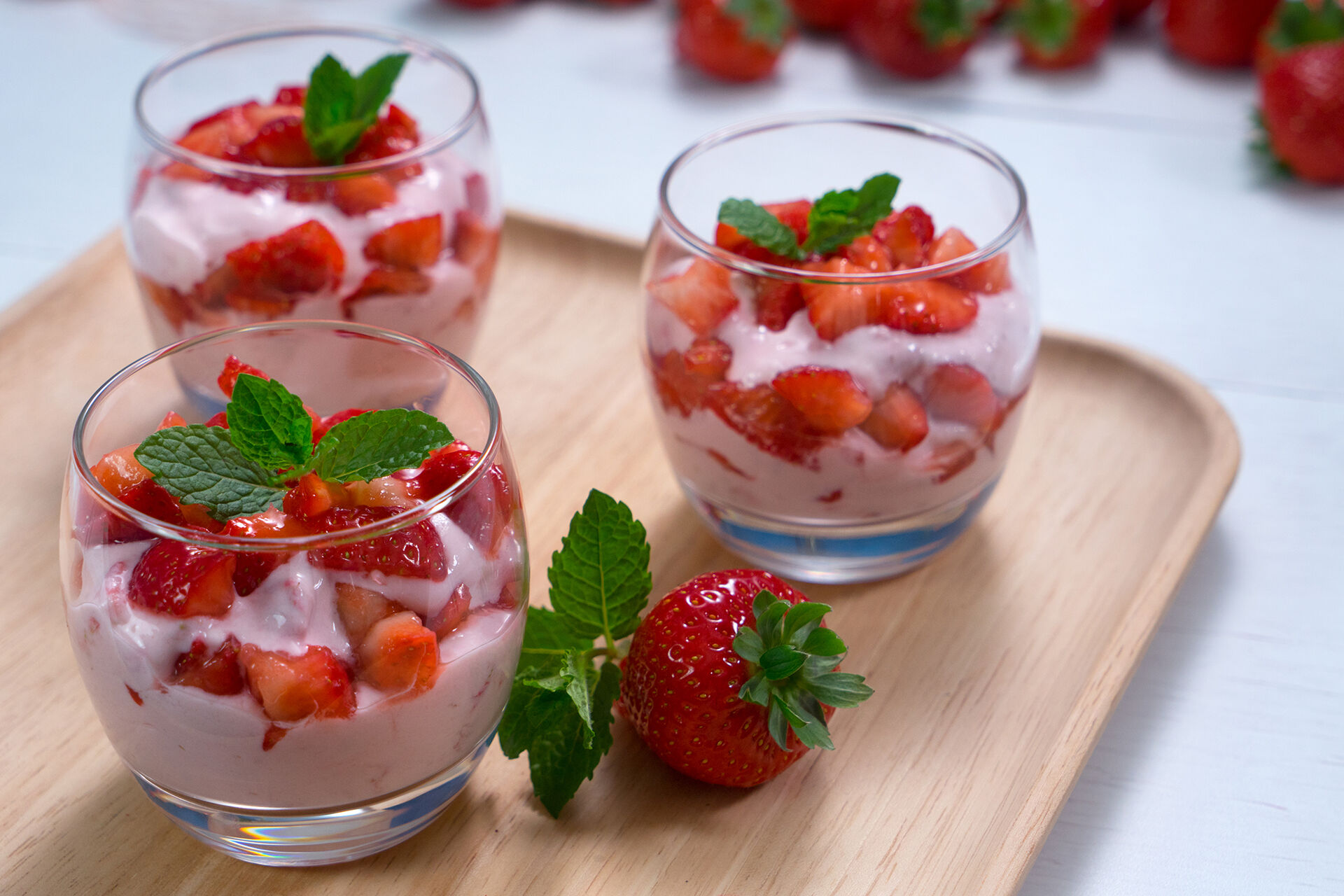 Verrine de cheesecake aux fraises | BelOrta
